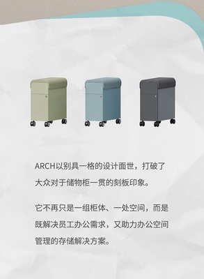 Omni新品發布│ARCH儲物柜 賦予鋼木家具新活力，激發辦公空間無限生機
